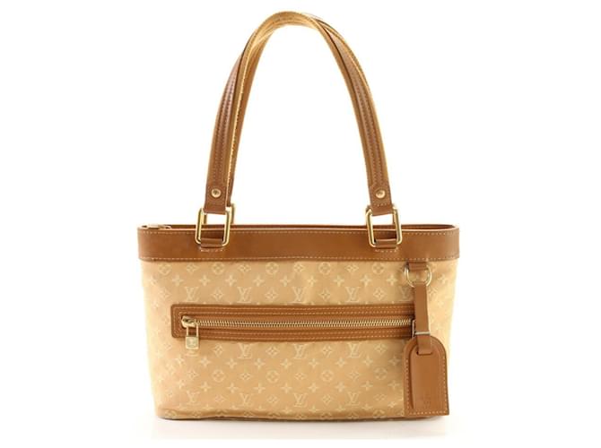 Louis Vuitton Lucille Beige Leder  ref.1409399