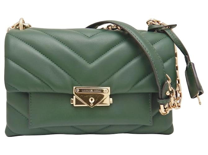 Michael Kors Cece Verde Cuero  ref.1409413