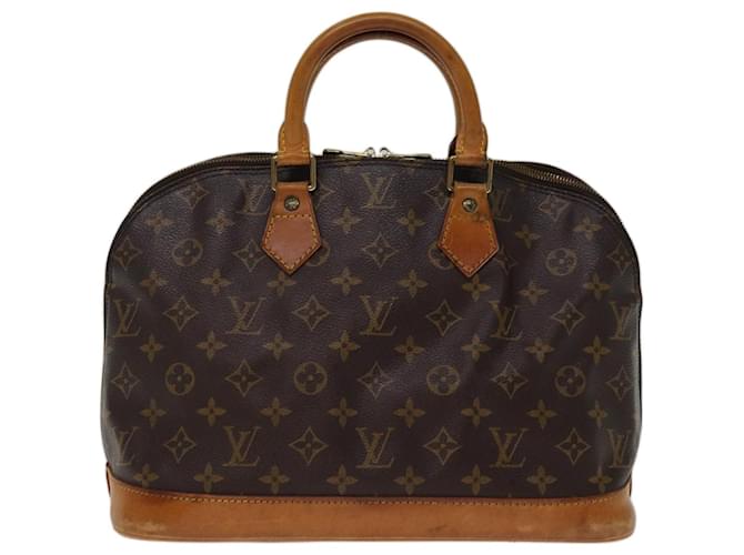 Louis Vuitton Alma Brown Cloth  ref.1409489