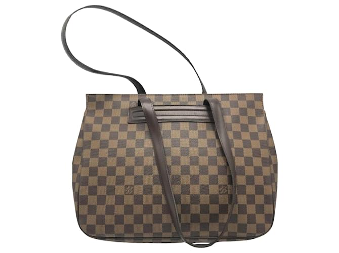 Louis Vuitton Parioli Brown Cloth  ref.1409492