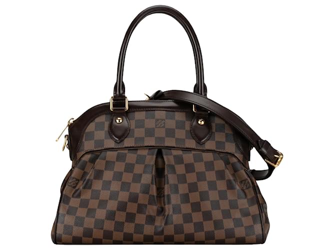 Louis Vuitton Trevi Marrom Lona  ref.1409511