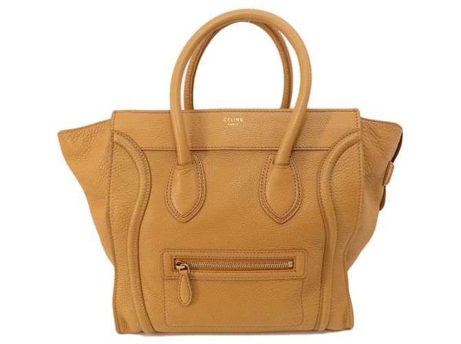 Céline Luggage Cuir Marron  ref.1409537