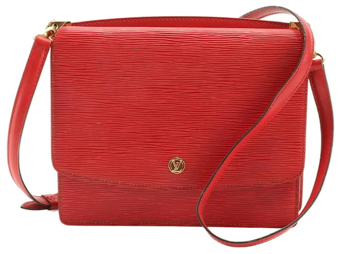 Louis Vuitton Grenelle Vermelho Couro  ref.1409543