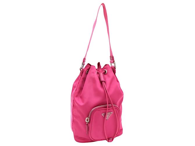 Prada Tessuto Rosa Sintético  ref.1409561