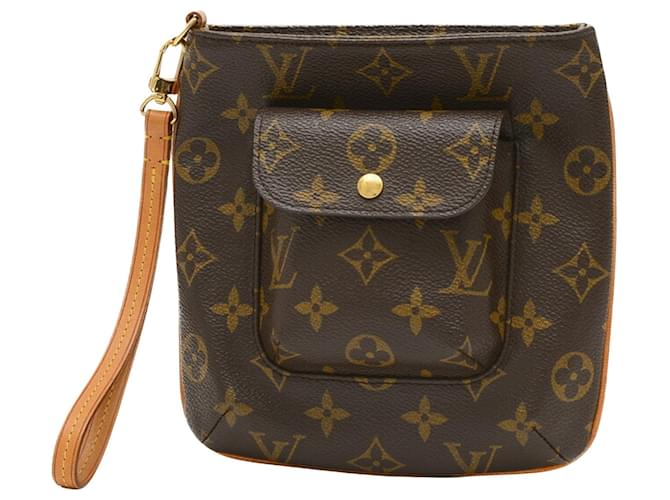 Partición Louis Vuitton Castaño Lienzo  ref.1409570