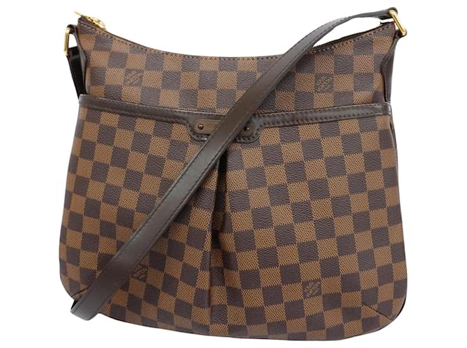 Louis Vuitton Bloomsbury Castaño Lienzo  ref.1409588