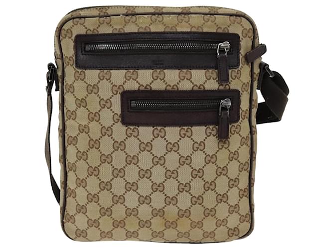 Gucci GG Canvas Bege Lona  ref.1409653