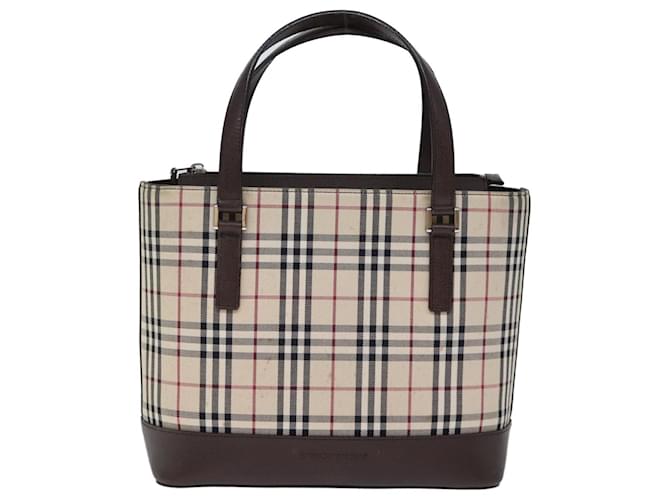 Burberry Nova Check Toile Beige  ref.1409712