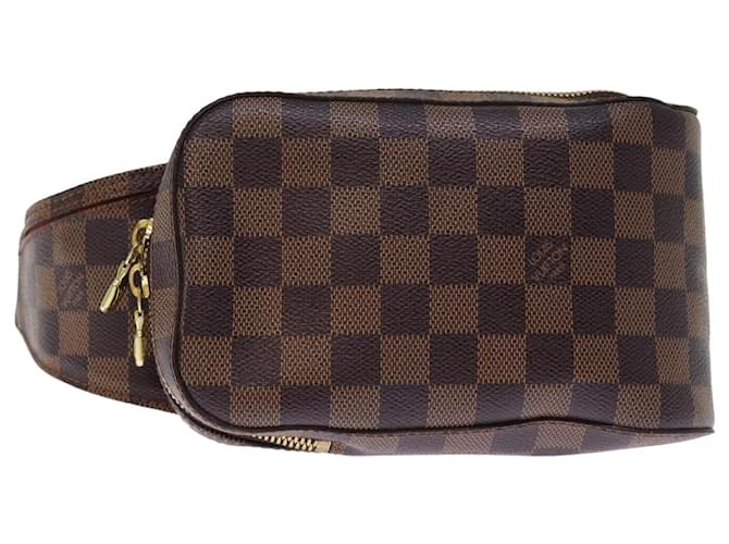 LOUIS VUITTON Damier Ebene Geronimos Shoulder Bag N51994 LV Auth 74020  ref.1409774