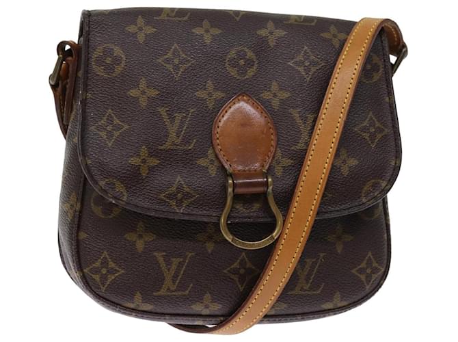 LOUIS VUITTON Monogram Saint Cloud MM Shoulder Bag M51243 LV Auth 76540 Cloth  ref.1409781