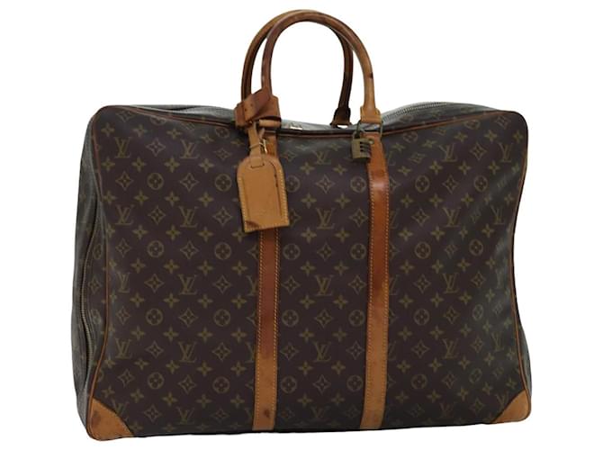 Louis Vuitton Monogram Sirius 55 Borsa Boston M41404 LV Auth th4926 Monogramma Tela  ref.1409800