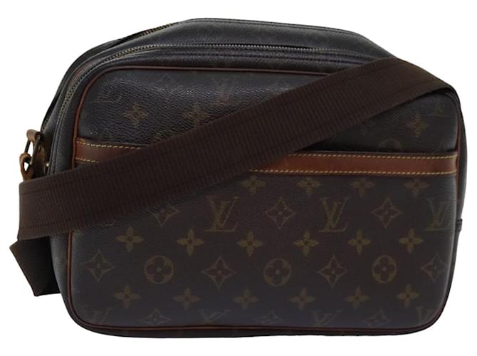 LOUIS VUITTON Monogram Reporter PM Shoulder Bag M45254 LV Auth th4919 Cloth  ref.1409802