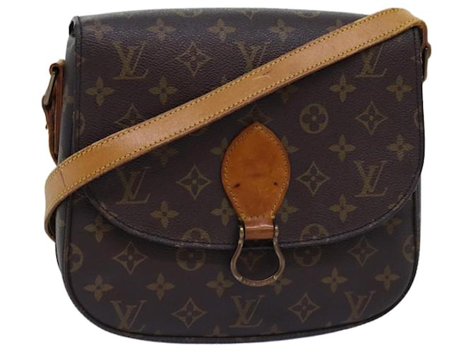 LOUIS VUITTON Monogram Saint Cloud GM bolsa de ombro M51242 LV Auth bs14700 Monograma Lona  ref.1409870