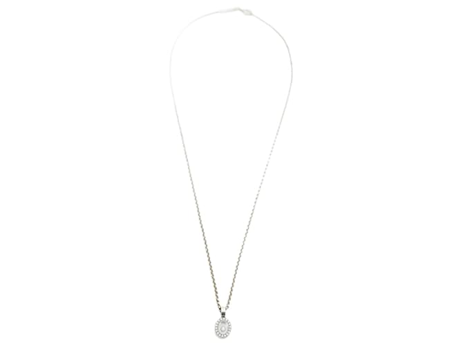 Chopard Happy Diamond Pendentif en 18K or blanc 0.21 ctw  ref.1410005