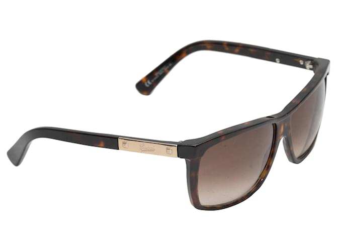 Lunettes de soleil oversizees écaille de tortue Gucci  ref.1410246