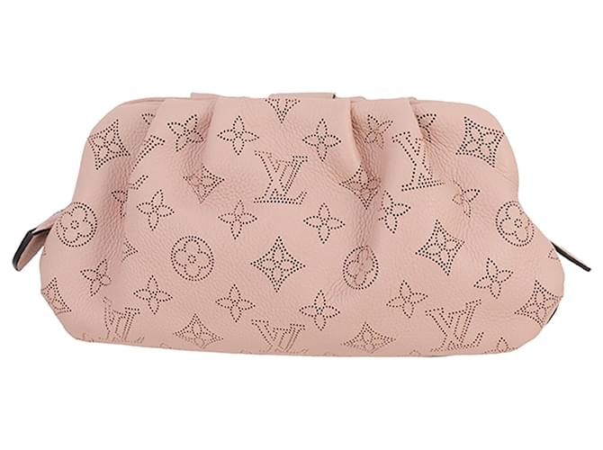 Pink Louis Vuitton Monogram Scala Mini Pouch Clutch Bag Leather  ref.1410285