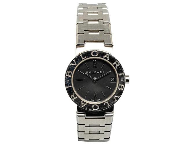 Bulgari Montre Bvlgari Bvlgari en acier inoxydable à quartz argentée  ref.1410341