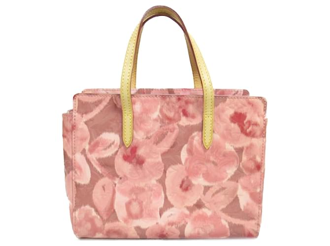 Sac cabas rose Louis Vuitton Monogram Vernis Catalina Ikat BB Cuir  ref.1410677