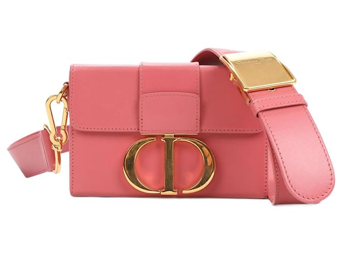 Christian Dior Montaigne 30 Leder Umhängetasche Rosa Pink  ref.1410692