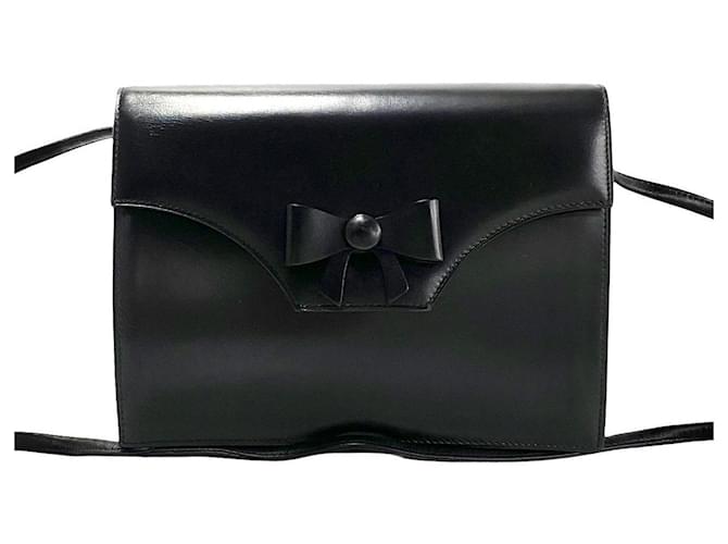 Dior Leather Bow Crossbody Bag  Leather Crossbody Bag in Very Good Condition  ref.1410783