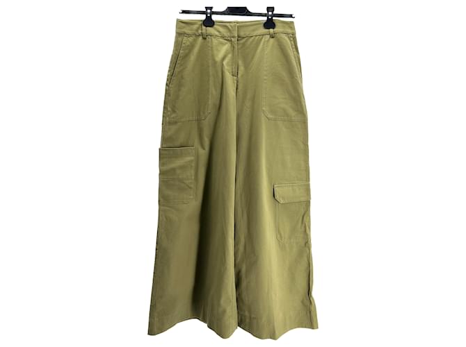 Autre Marque Bec & Bridge trousers T.UK 8 Cotton Khaki  ref.1410865