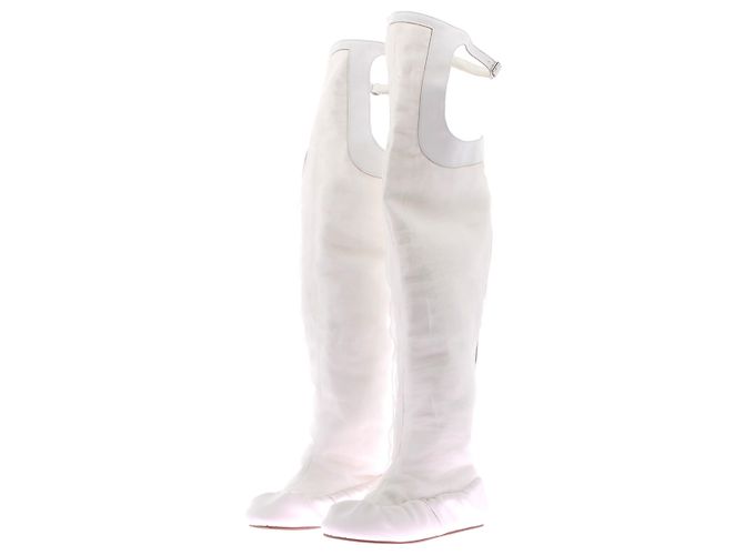 Autre Marque Botas YUME YUME T.EU 38 Cuero Blanco