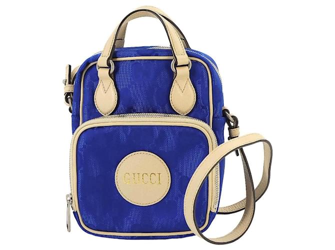 Gucci Off the grid Blue Synthetic  ref.1411078