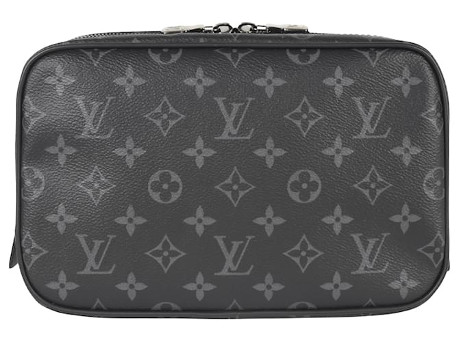 Louis Vuitton Trousse de Toilette Preto Lona  ref.1411079