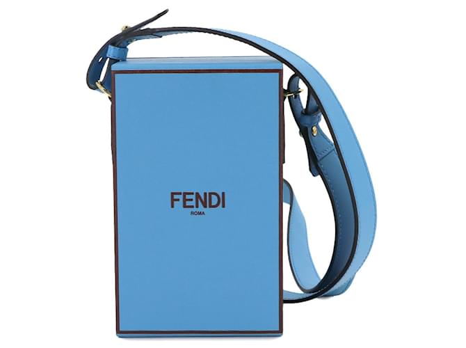 Fendi -- Blu Pelle  ref.1411083