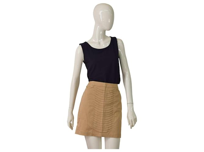 Autre Marque Skirts Beige Cotton  ref.1411095