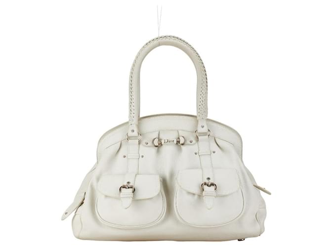 My Dior Dior Mon dior Cuir Blanc  ref.1411150