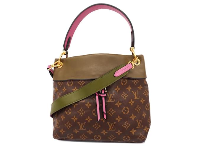 Louis Vuitton Tuileries Marrone Tela  ref.1411167