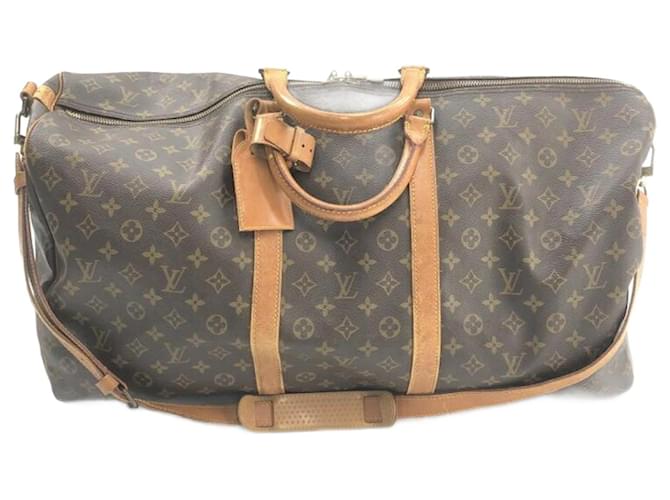 Louis Vuitton Keepall 60 Toile Marron  ref.1411170