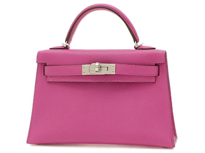 Hermès Kelly Pink Leather  ref.1411193