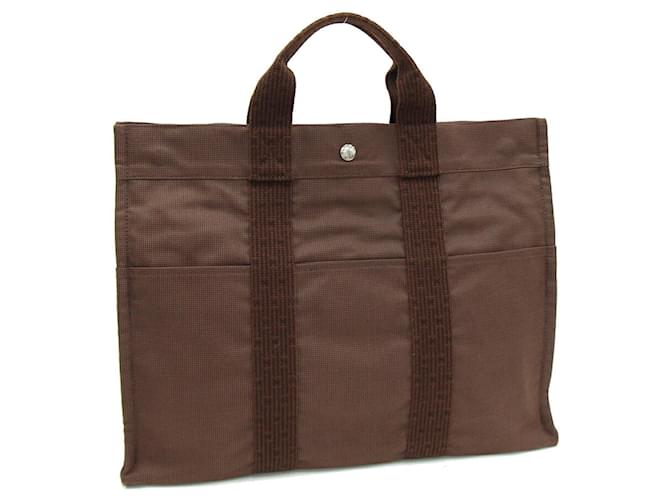 Hermès Herline Brown Cloth  ref.1411208