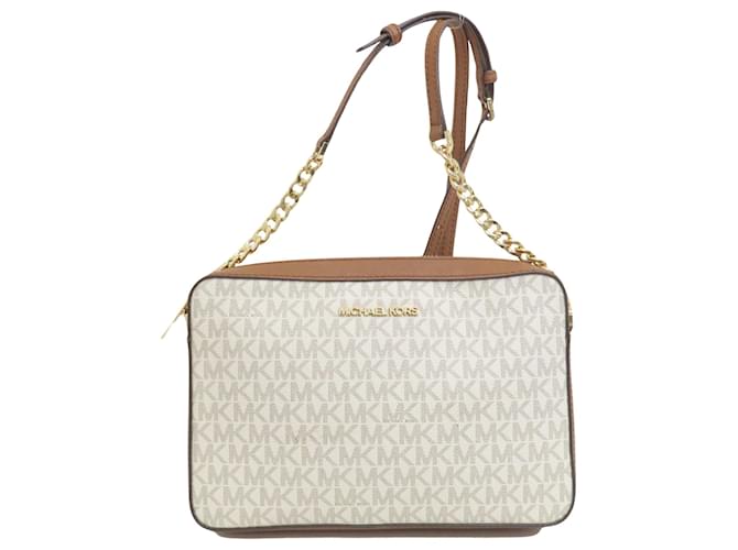 Michael Kors Jet Set Beige Lienzo  ref.1411235