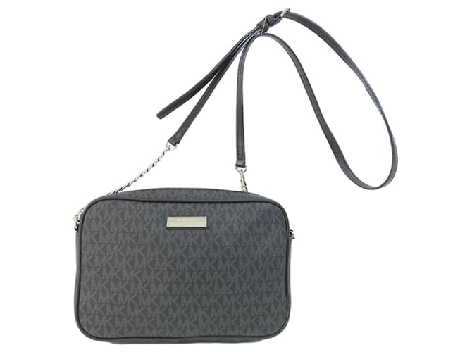 Michael Kors Jet Set Preto Lona  ref.1411248