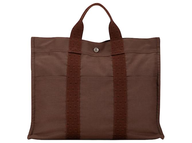 Hermès Herline Brown Cloth  ref.1411265