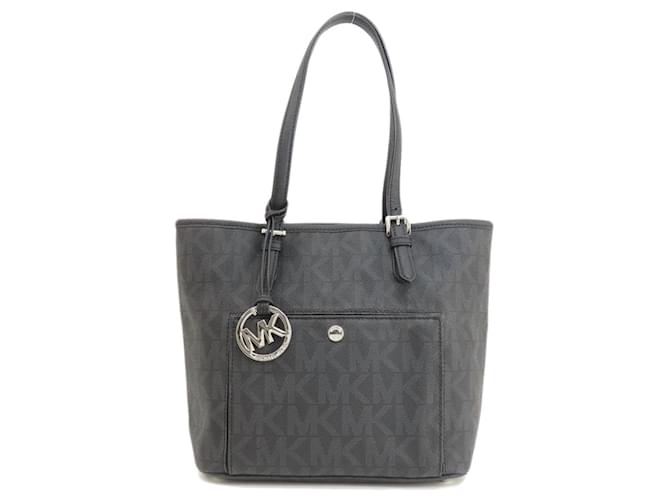 Michael Kors Jet Set Preto Lona  ref.1411270