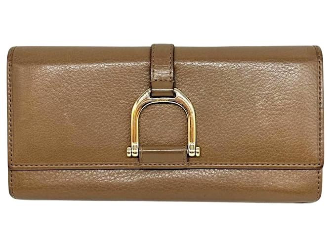 Gucci Horsebit Brown Leather  ref.1411314