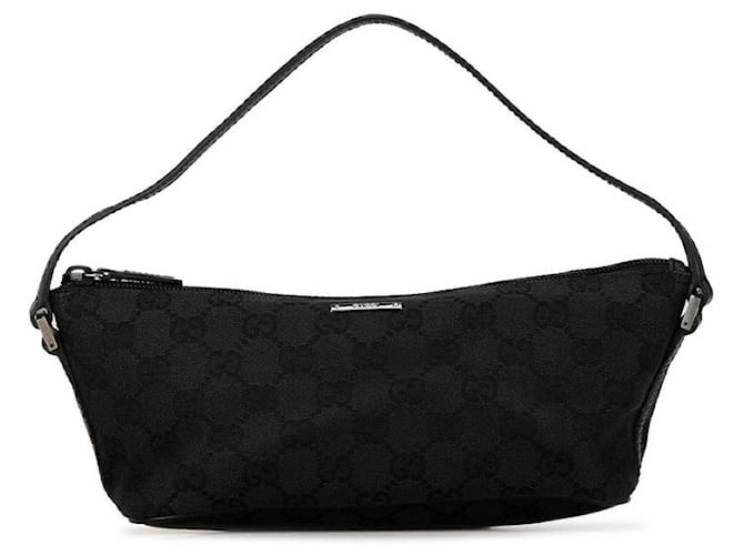 Bolsa de acessórios de lona Gucci GG Bolsa de vaidade de lona 07198 em boa condição  ref.1411362