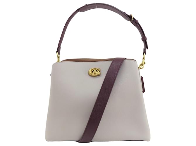 Coach Wyn Grey Leather  ref.1411419