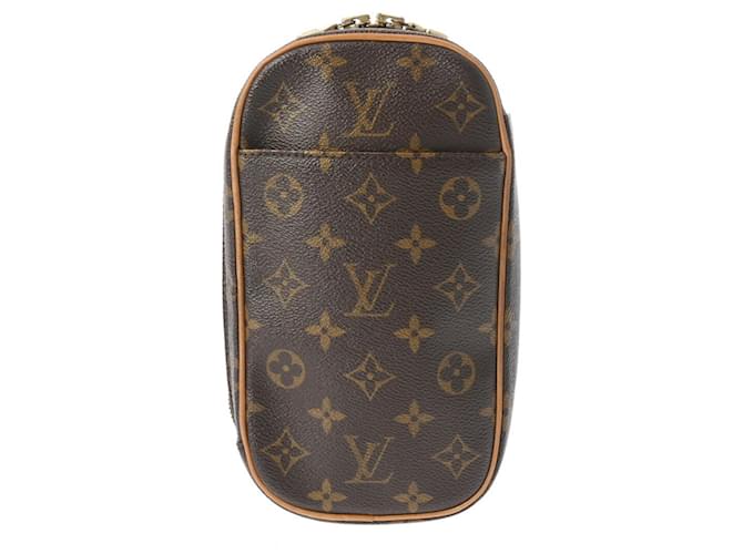 Louis Vuitton Gange Brown Cloth  ref.1411432