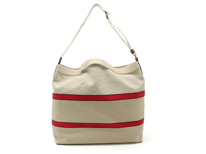 L'Ibiza de Loewe Paula Toile Beige  ref.1411445