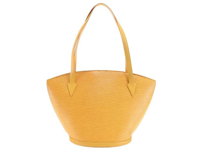 Louis Vuitton Saint Jacques Amarillo Cuero  ref.1411472