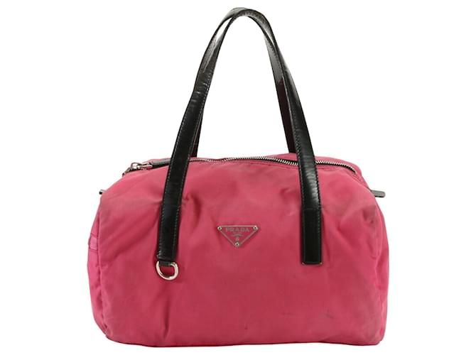 Tote Prada Tessuto Pink Synthetisch  ref.1411518