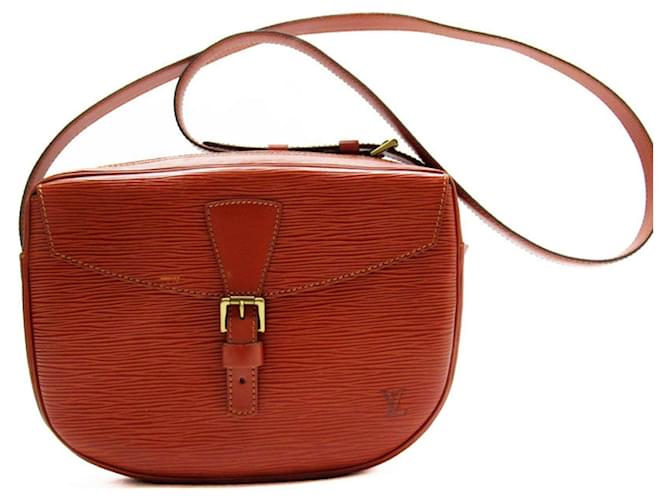 Louis Vuitton Jeune Fille Castaño Cuero  ref.1411545