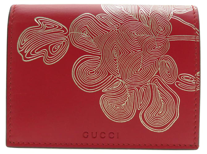 Gucci - Roja Cuero  ref.1411548