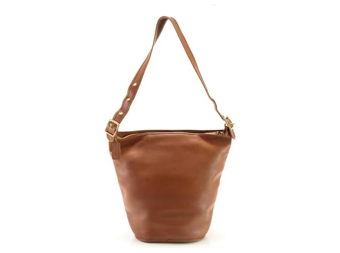 Coach Brown Leather  ref.1411572