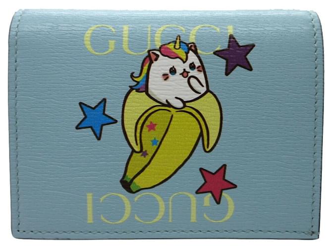 Gucci - Blu Pelle  ref.1411574